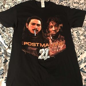 Post Malone Tour Shirt